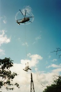 Russian Kamov helicopters at Skyrail