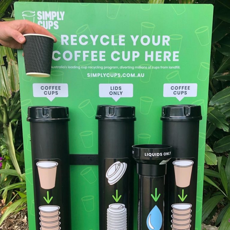 Simply Cups Recycle station