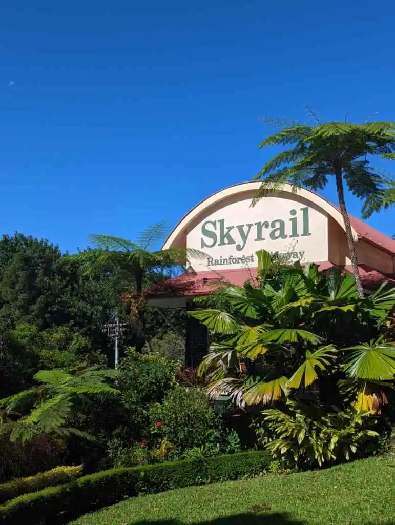 The lush gardens at Skyrail Rainforest Cableway Kuranda Terminal