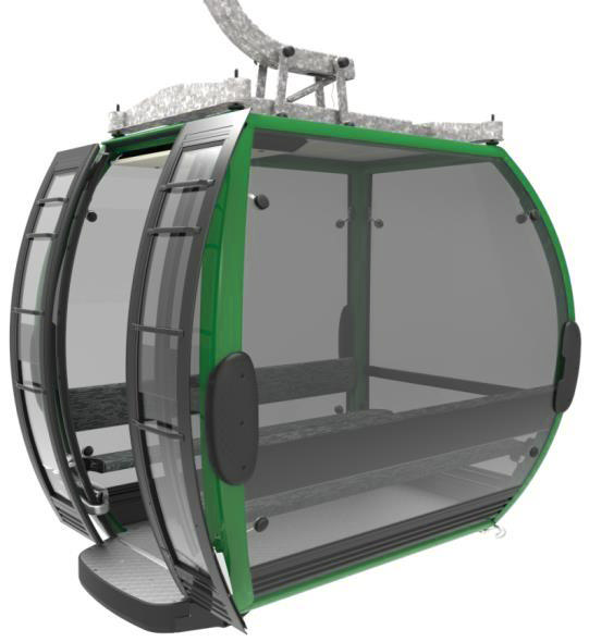 Green Doppelmayr Gondola